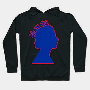 The queen silhouette Hoodie